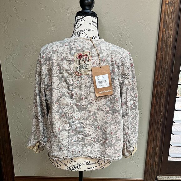 Magnolia Pearl Blockprint Sirsi Jacket NWT - Picture 2 of 11